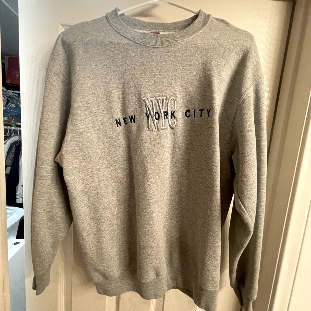 New York City sweatshirt. Men or Women.